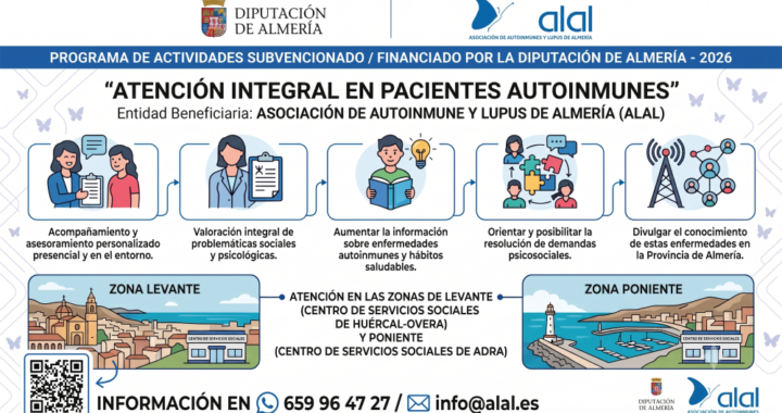 Proyecto “Atención Integral en Pacientes Autoinmunes” en la provincia de Almería